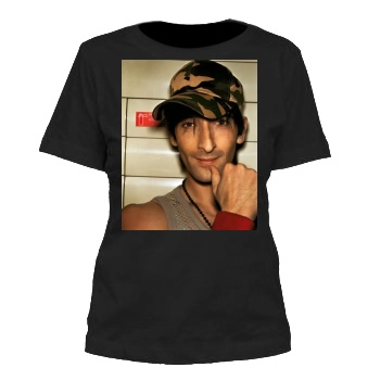 Adrien Brody Women's Cut T-Shirt