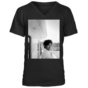 Adrien Brody Men's V-Neck T-Shirt