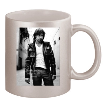 Hugh Jackman 11oz Metallic Silver Mug