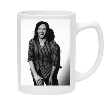 Hugh Jackman 14oz White Statesman Mug