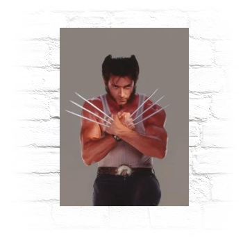 Hugh Jackman Metal Wall Art