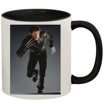 Hugh Jackman 11oz Colored Inner & Handle Mug