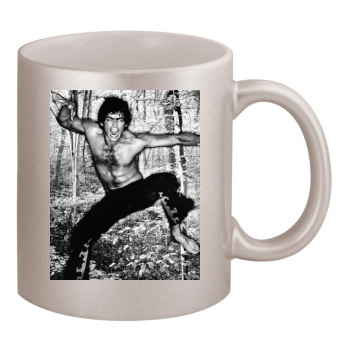 Hugh Jackman 11oz Metallic Silver Mug