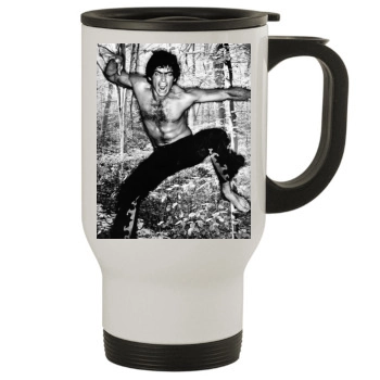 Hugh Jackman Stainless Steel Travel Mug