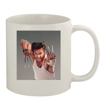 Hugh Jackman 11oz White Mug