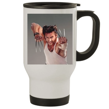 Hugh Jackman Stainless Steel Travel Mug