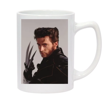 Hugh Jackman 14oz White Statesman Mug