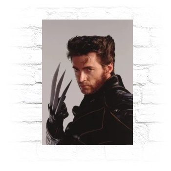 Hugh Jackman Metal Wall Art