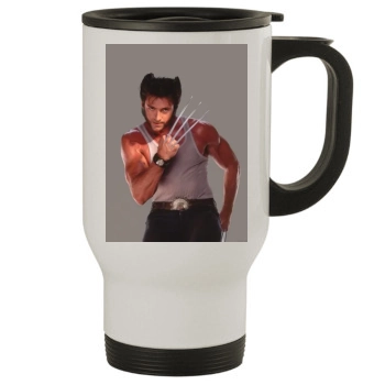 Hugh Jackman Stainless Steel Travel Mug