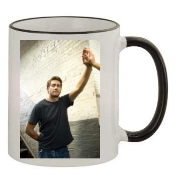 Jake Gyllenhaal 11oz Colored Rim & Handle Mug