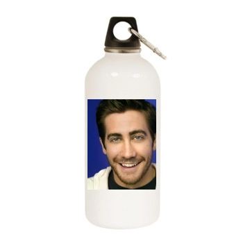 Jake Gyllenhaal White Water Bottle With Carabiner