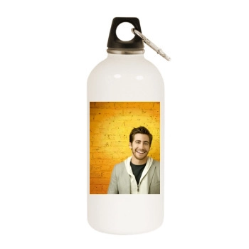 Jake Gyllenhaal White Water Bottle With Carabiner