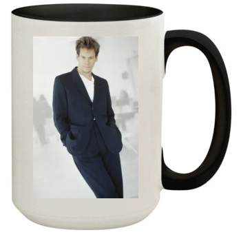 Kevin Bacon 15oz Colored Inner & Handle Mug