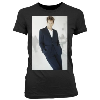 Kevin Bacon Women's Junior Cut Crewneck T-Shirt