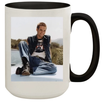 Shane West 15oz Colored Inner & Handle Mug