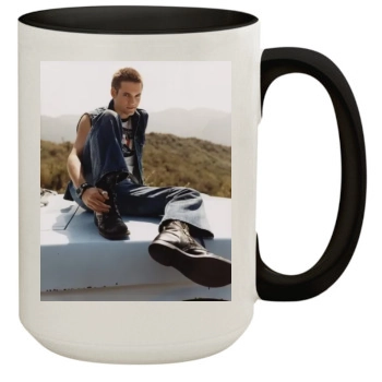 Shane West 15oz Colored Inner & Handle Mug