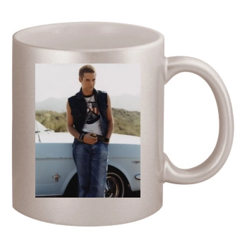 Shane West 11oz Metallic Silver Mug