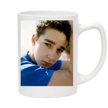 Shia LaBeouf 14oz White Statesman Mug