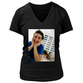 Shia LaBeouf Women's Deep V-Neck TShirt