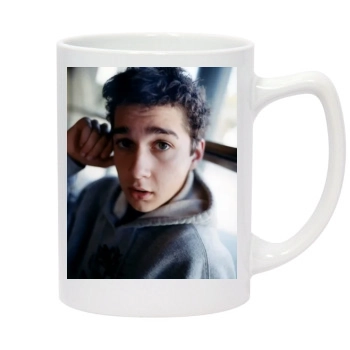 Shia LaBeouf 14oz White Statesman Mug