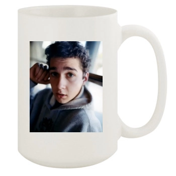 Shia LaBeouf 15oz White Mug