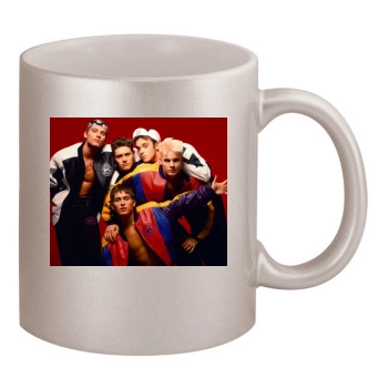 Take That 11oz Metallic Silver Mug