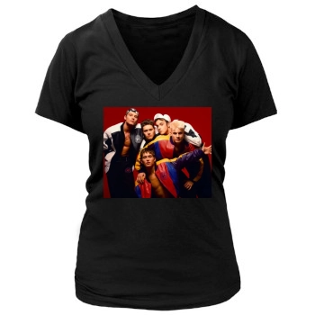 Take That Women's Deep V-Neck TShirt