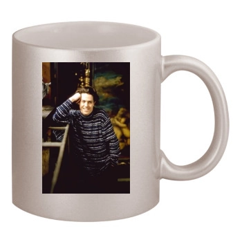 Hugh Grant 11oz Metallic Silver Mug