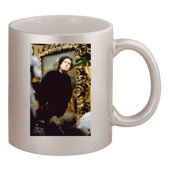 Hugh Grant 11oz Metallic Silver Mug