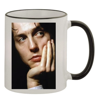 Hugh Grant 11oz Colored Rim & Handle Mug