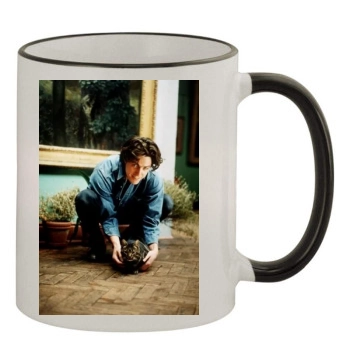 Hugh Grant 11oz Colored Rim & Handle Mug