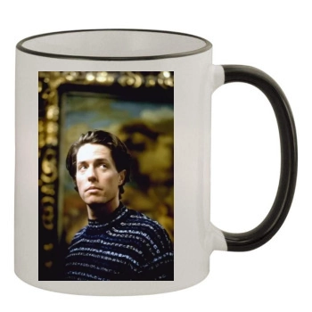 Hugh Grant 11oz Colored Rim & Handle Mug