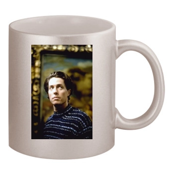 Hugh Grant 11oz Metallic Silver Mug