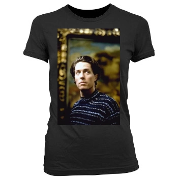 Hugh Grant Women's Junior Cut Crewneck T-Shirt