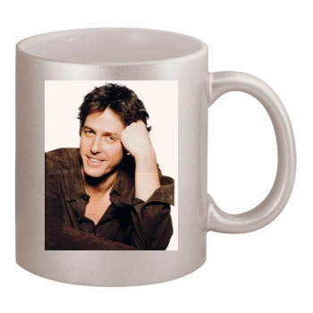 Hugh Grant 11oz Metallic Silver Mug