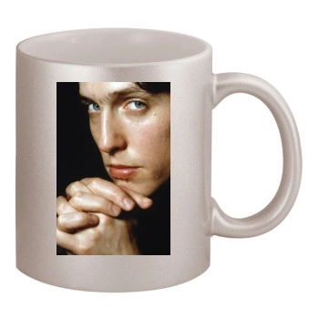 Hugh Grant 11oz Metallic Silver Mug