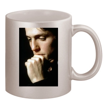 Hugh Grant 11oz Metallic Silver Mug