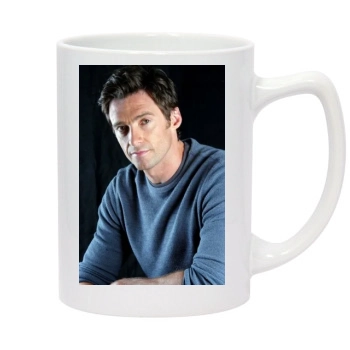 Hugh Jackman 14oz White Statesman Mug