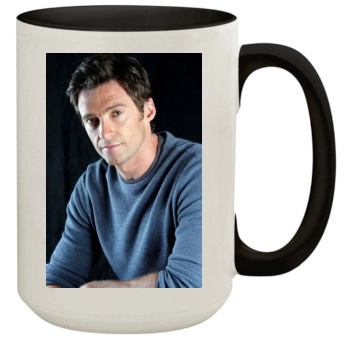 Hugh Jackman 15oz Colored Inner & Handle Mug