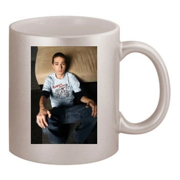 Shia LaBeouf 11oz Metallic Silver Mug