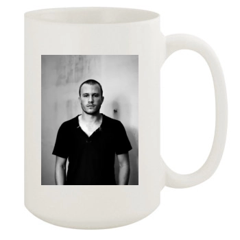 Heath Ledger 15oz White Mug