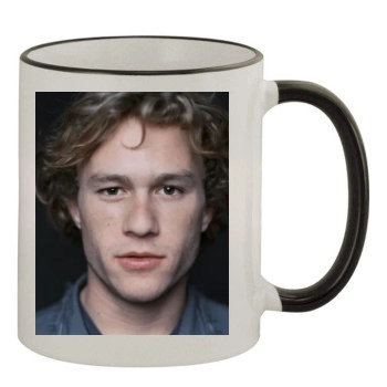 Heath Ledger 11oz Colored Rim & Handle Mug