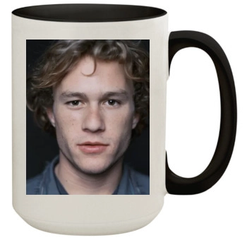 Heath Ledger 15oz Colored Inner & Handle Mug