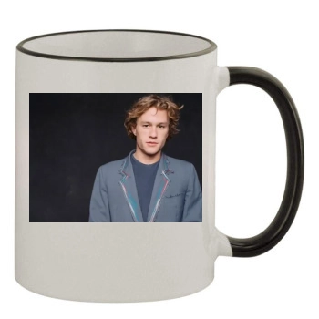 Heath Ledger 11oz Colored Rim & Handle Mug