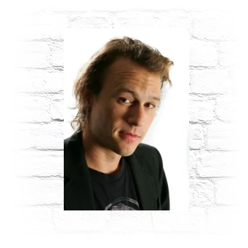 Heath Ledger Metal Wall Art