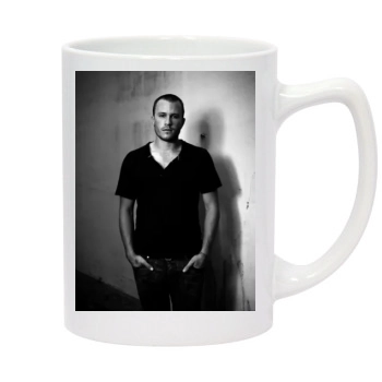 Heath Ledger 14oz White Statesman Mug