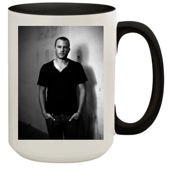 Heath Ledger 15oz Colored Inner & Handle Mug