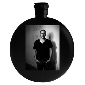 Heath Ledger Round Flask