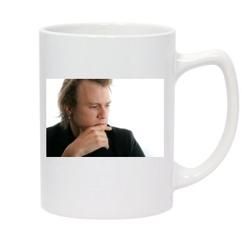 Heath Ledger 14oz White Statesman Mug