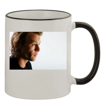 Heath Ledger 11oz Colored Rim & Handle Mug